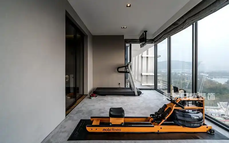 190㎡现代风格健身阳台实景图效果图_装修效果图大全2018图片 1182655