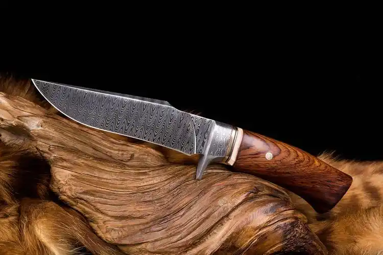 现代手锻大马士革刀欣赏