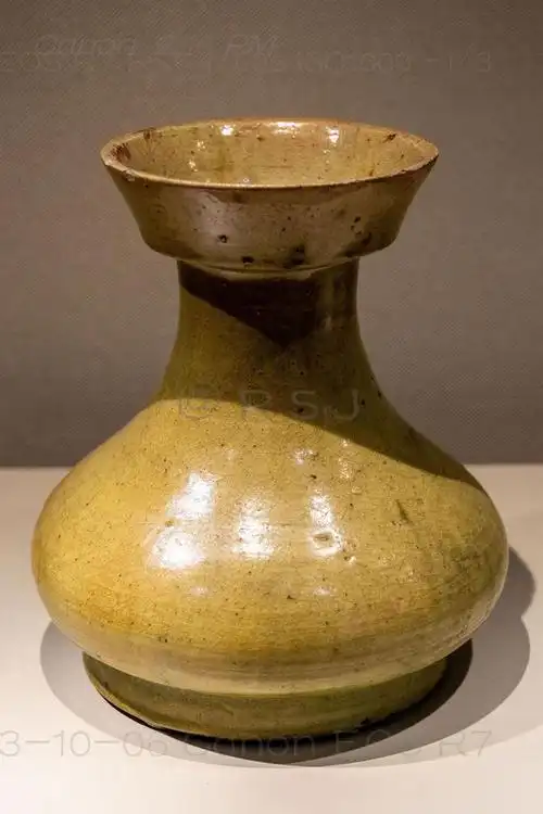 青釉定瓷14件:壶,盘,罐丨定州博物馆丨河北保定|大白|定窑|河北省