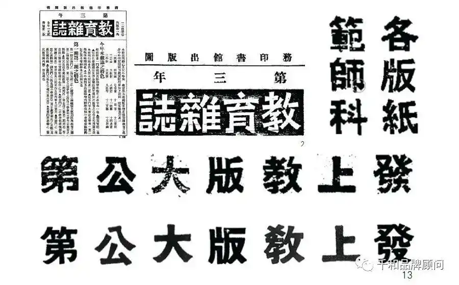 造一个品牌独有的字体我们找来传统茶食号的 "字号印"第一种人设:成就