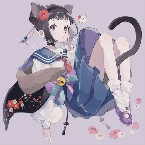 卡哇伊 猫咪女孩