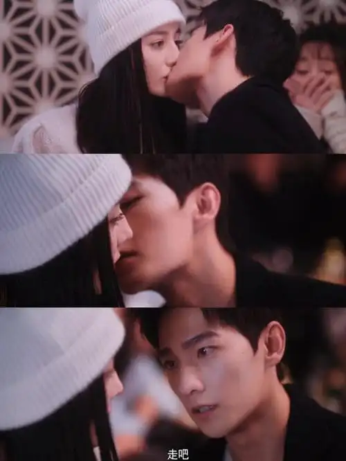 杨洋迪丽热巴被称bg之光,吻戏频上热搜,好甜好会吻