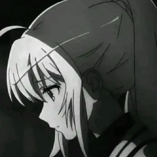 极致伤感到沦陷的动漫女生头像