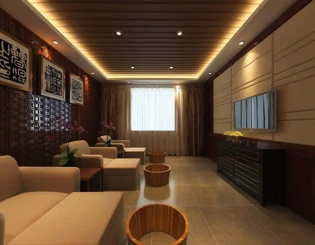 足浴店装修效果图