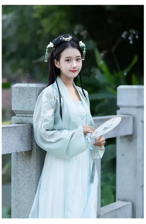 原创汉服女正品抖音新款大袖衫超仙齐胸襦裙广袖中国风汉服套装女