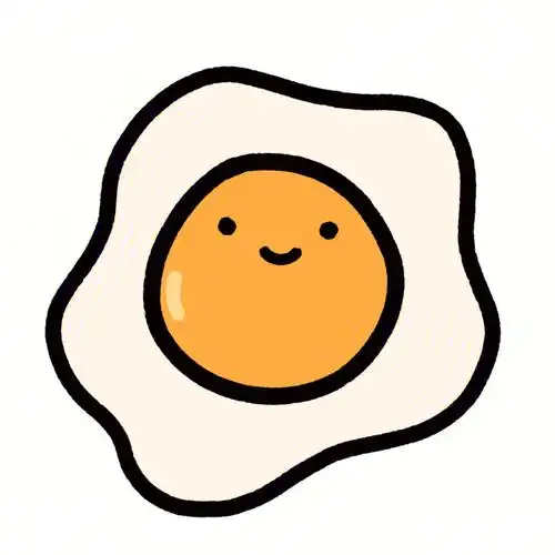 瞎画吐司煎蛋以及tea