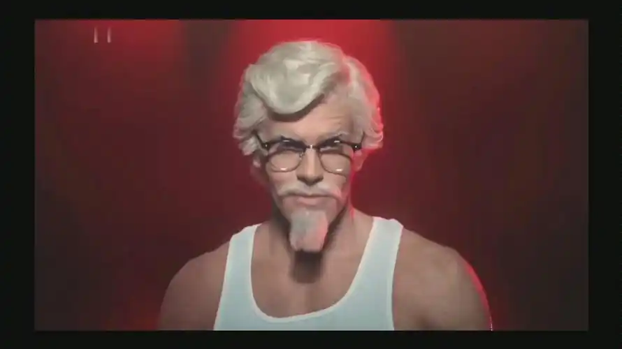 肯德基母亲节广告