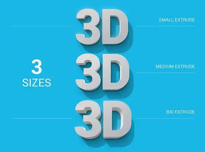 3d立体字字体效果海报字体特效psd样机ps文字智能对象素材模板254-淘