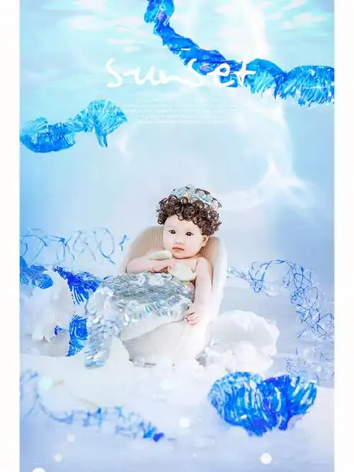 超治愈美人鱼系列太梦幻了78湖北宝宝照