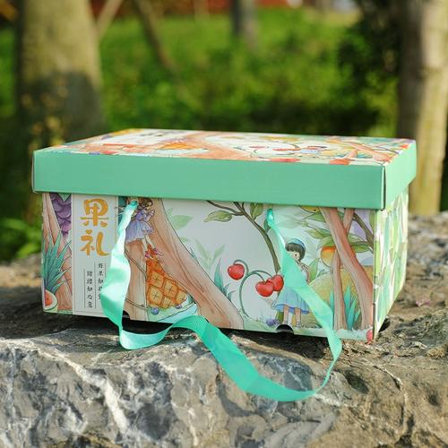 通用水果包装盒礼盒高档苹果火龙果脐橙葡萄桃子枇杷空盒子礼品盒