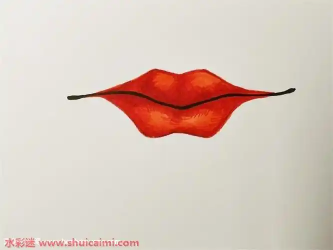 古风人物嘴唇怎么画古风人物嘴唇简笔画简单又漂亮彩色